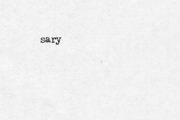 sary
