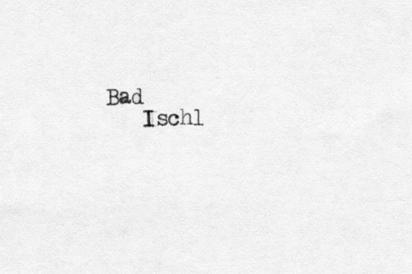 Bad Ischl