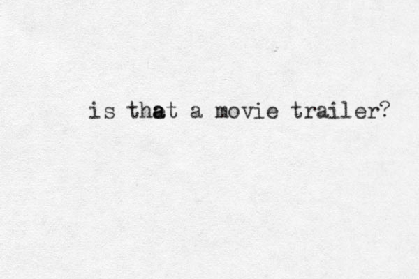 is thet a a a movie trailer? 