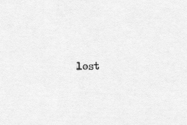 lost 
