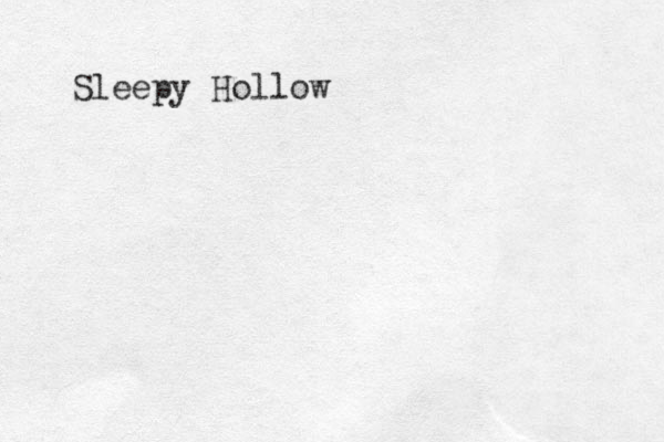 Sleepy Hollow