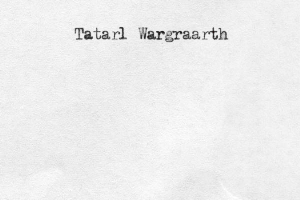 Tatarl Wargraarth