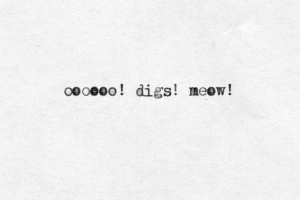 oooooo! digs! meow! 