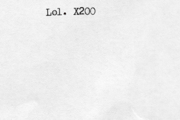 Lol. X200