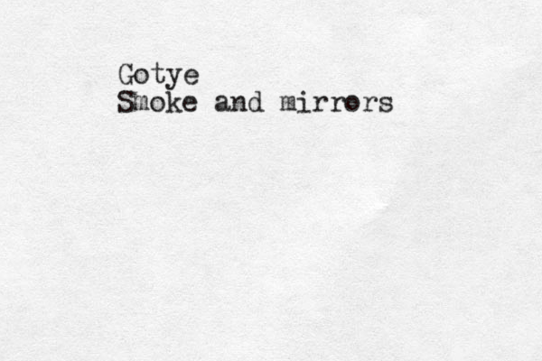 Gotye Smoke and mirrors 