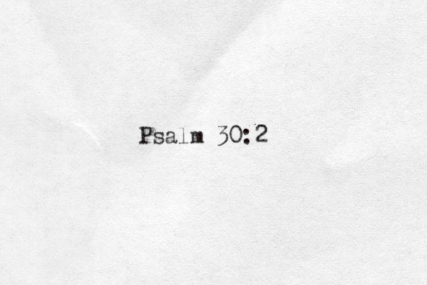 Psalm 30:2