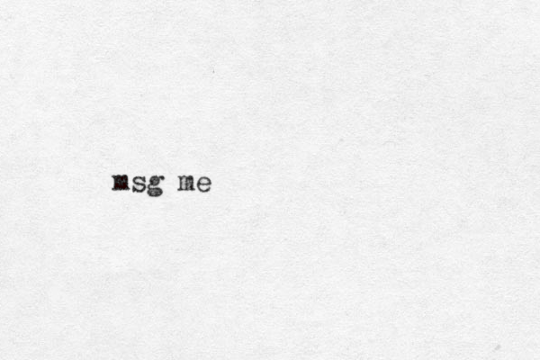 msg me