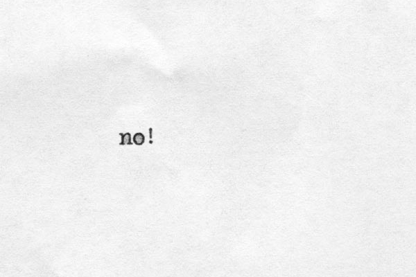 no! 