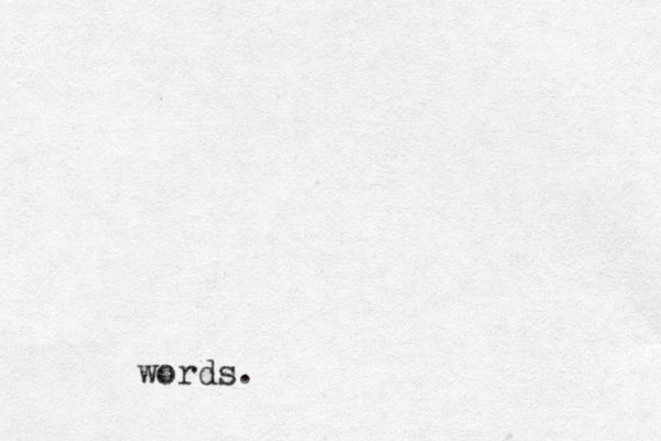 words.