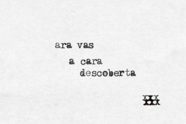 ara vas a cara descoberta xxx xxx 