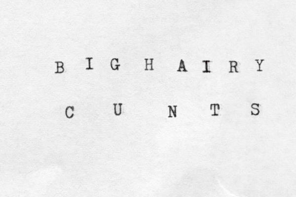 B I G H A I R Y C U N T S 