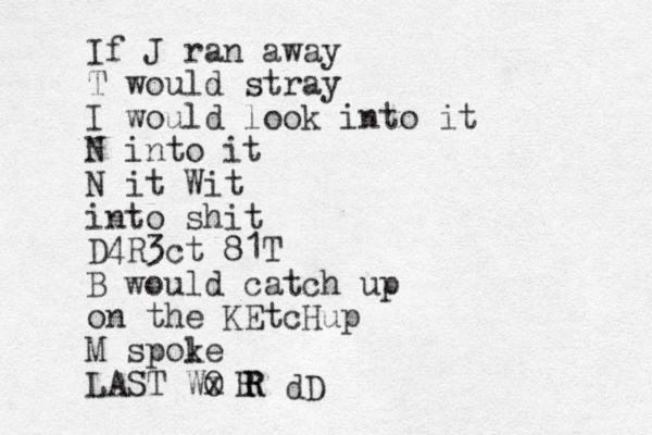 If J ran away T would stray I would look into it N into it N it Wit into shit D4R3ct 81T B would catch up on the KEtcHup M spole k LAST WO x R R R dD