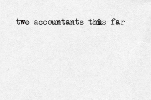 two accountants this u u far