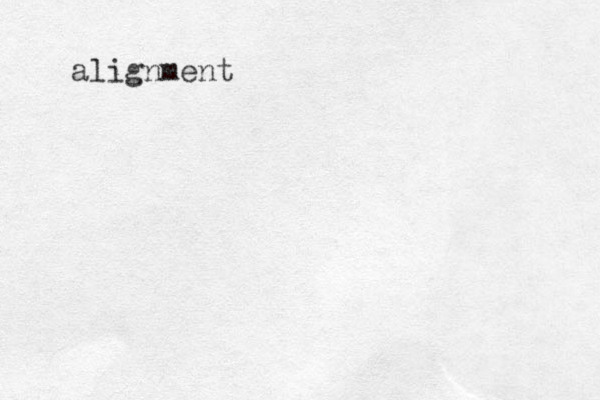 alignment