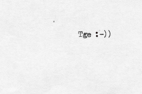 Tge :-)) 