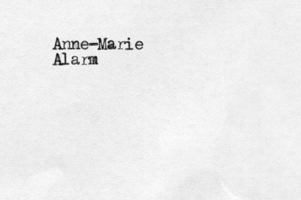 Anne-Marie Alarm