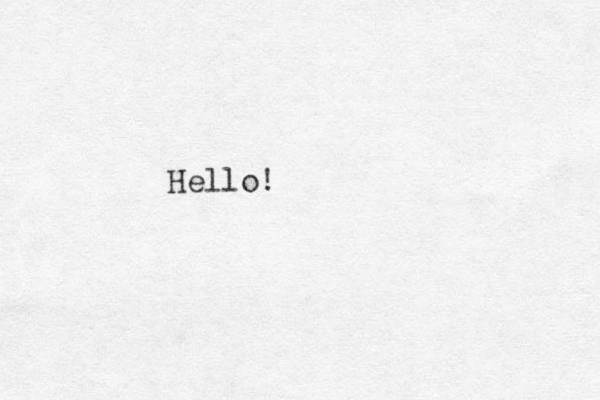 Hello!