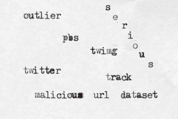 outlier pbs twimg twitter track malicious url dataset s e r i o u s 