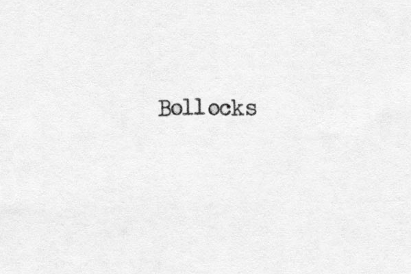 Bollocks