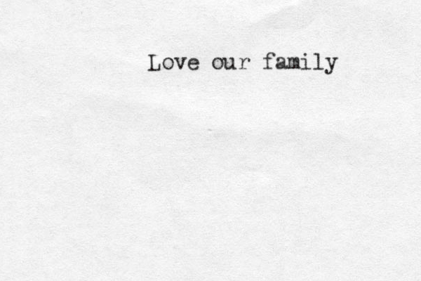 Love our family