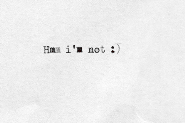 Hmm i'm not :)