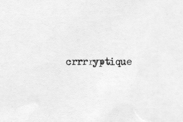 crrrryptique
