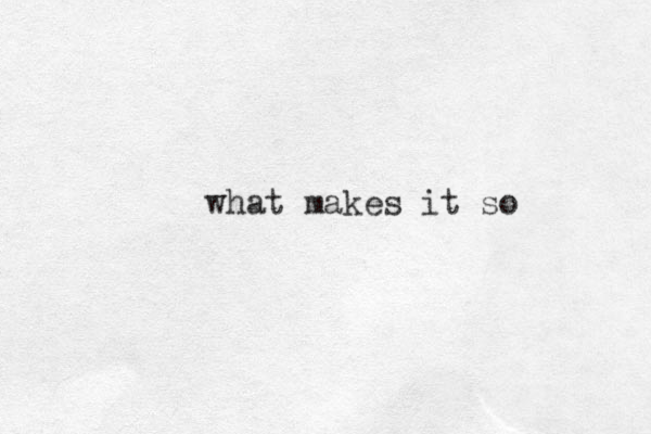 what makes it so