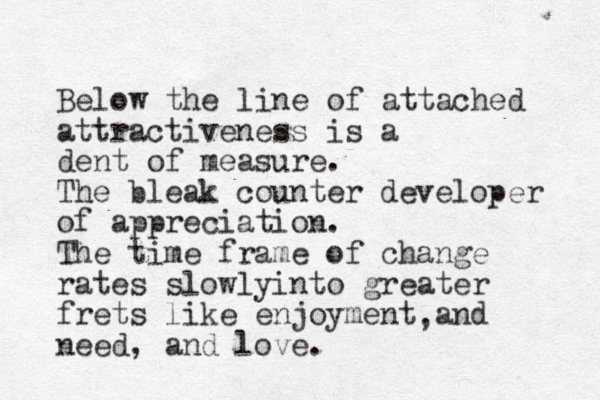 Below the line of attached attractiveness is a dent of measure. The bleak counter developer of appreciation. The time frame of change rates slowlyinto greater frets like enjoyment and need, and love. , 