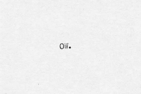 OW. 