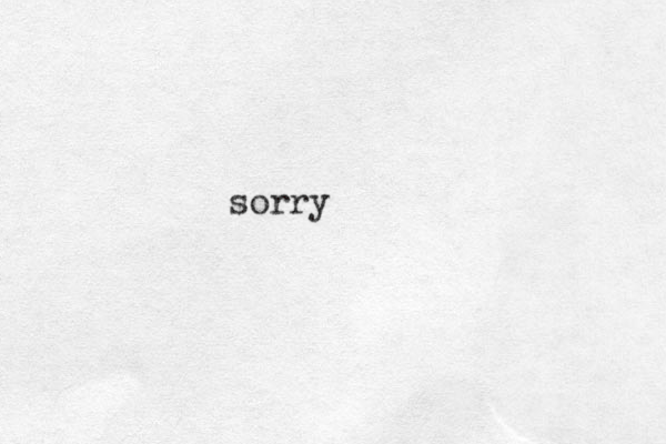 sorry