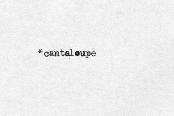 *cante aloupe