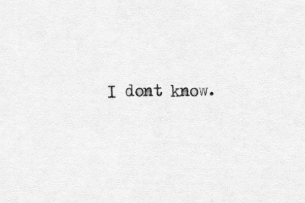 I dont know.
