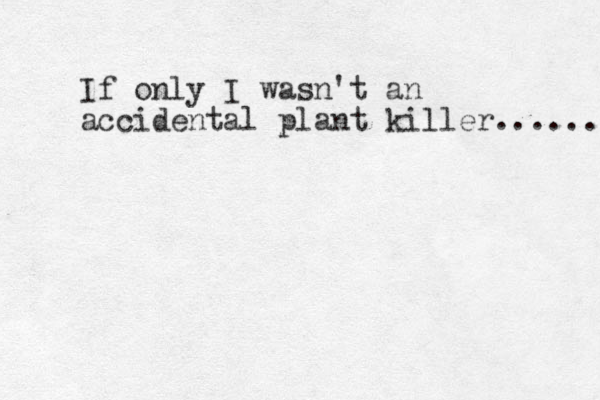 If only I wasn't an accidental plant killer....... 