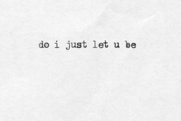 do i just let u be 