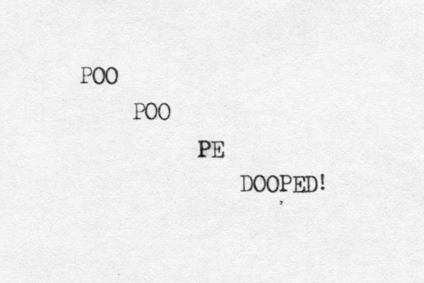 POO POO PE DOOPED! 