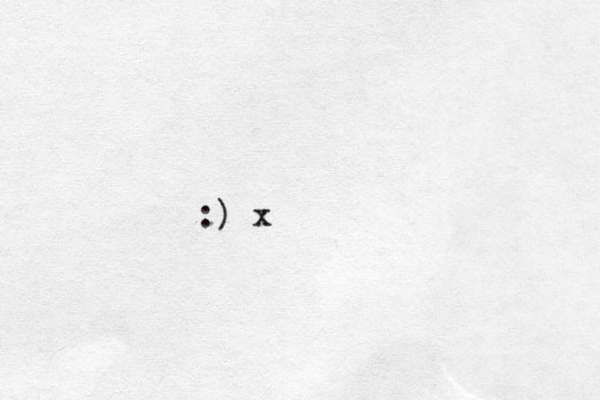 :) x
