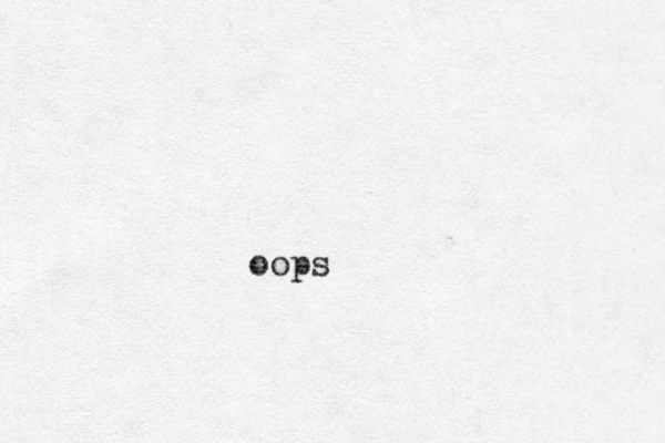 oops