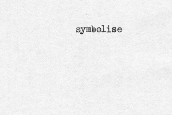 symbolise