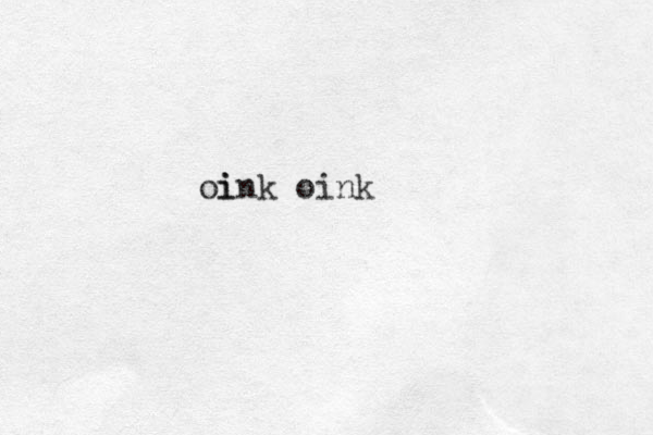i oink oink