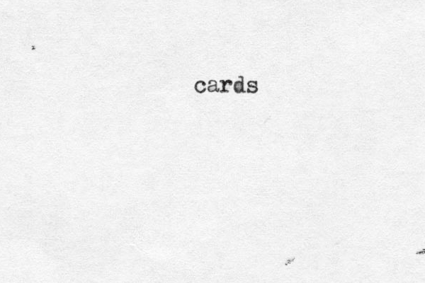 cards