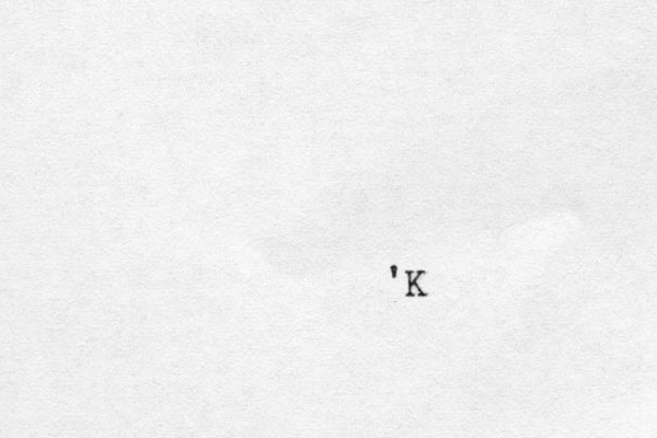 'K