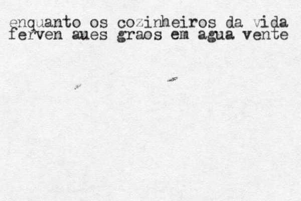 enquanto os cozinheiros da vida ferven aues gr aos em agua vente 