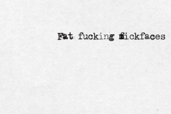 Fat fucking m fickfaces 