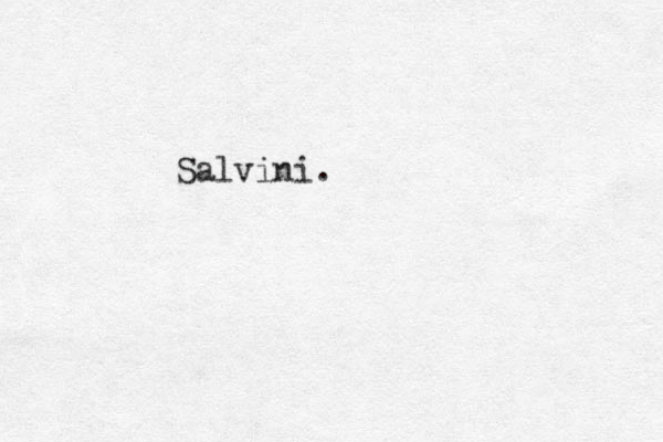 Salvini .