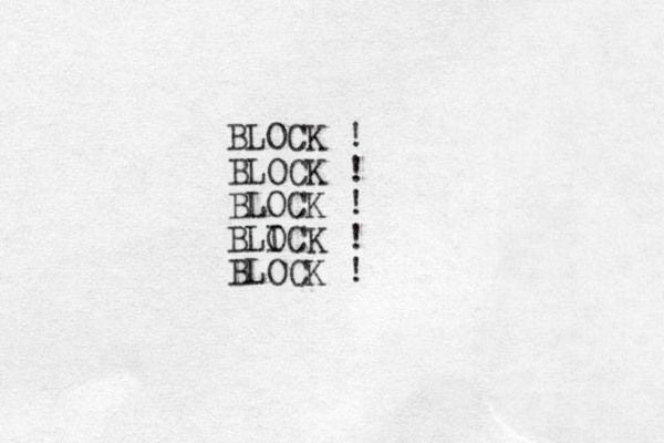 BLOCK ! BLOCK ! BLOCK ! BLICK O ! BLOCK !