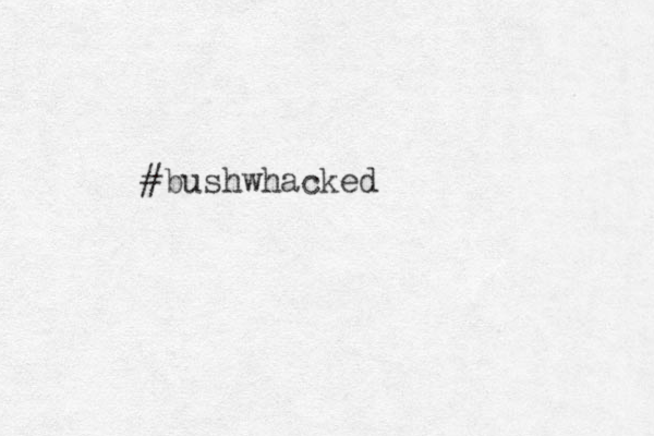 #bushwhacked