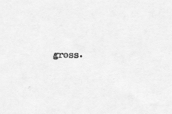 gross.