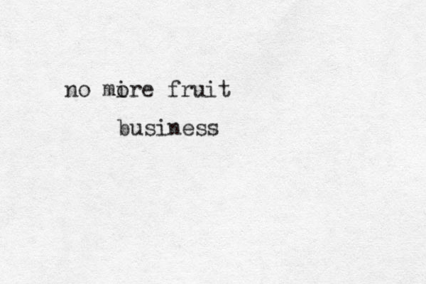 business no mir o e fruit 