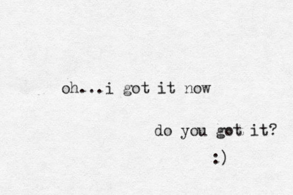 oh...i got it now do you got it? :) 