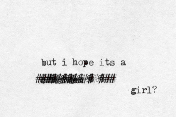 but i hope its a concidem n ########## ###%%%%%%%%%% ### girl? 
